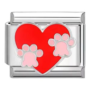 шарм "серце лапки"