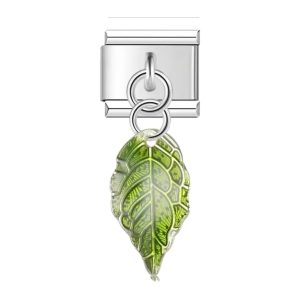 шарм "підвіска листок"