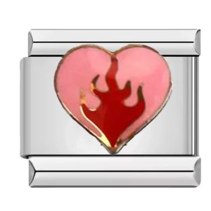 шарм "серце полум'я"