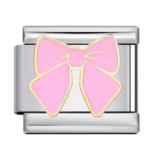 шарм “рожевий бантик”