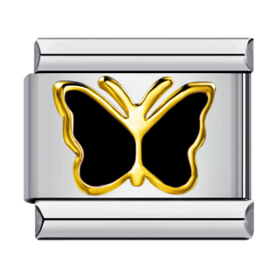 шарм “чорний метелик GOLD”