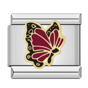 шарм “бордовий метелик”