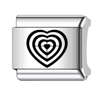 шарм “серце - мішень”