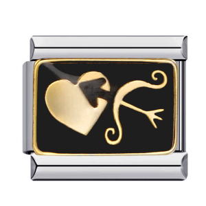 Шарм “серце з луком”